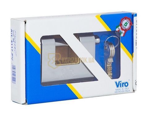 Замок навісний VIRO PANZER 4115 3KEY 10мм 10мм BOX