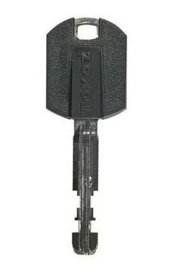 Дверной цилиндр Tokoz PRO 400 43mm (10x33) Матовый никель (половинка-ключ)