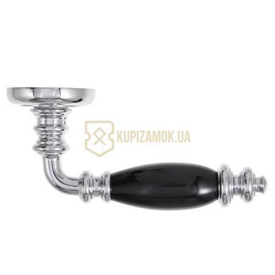 Ручки дверні GAVROCHE CESIUM ZN Z8 Хром/Чорний