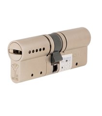 Дверний циліндр Mul-t-lock MT5+ 66mm (33ix33) Нікель-сатин (ключ-ключ) CLIQ