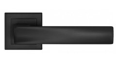 Ручки дверные на квадратной розетке Linde Berli A-2010 Black черный