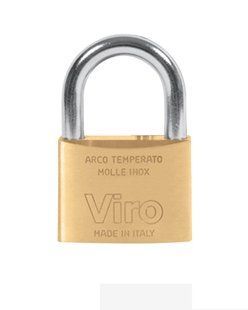 Замок навісний VIRO 304.МС 2KEY 35мм 10мм W/O KEY