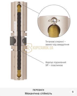 Дверний циліндр Mul-t-lock MT5+ 66mm (33ix33) Нікель-сатин (ключ-ключ) CLIQ