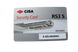 Дверной цилиндр CISA RS-3S 75мм (30х45) хром (ключ-тумблер)