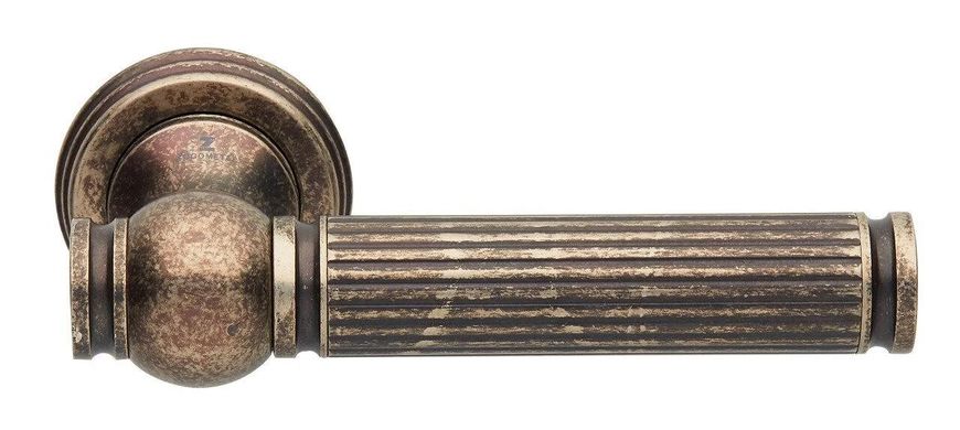 Дверна ручка Zogometal 2501 нікель античний