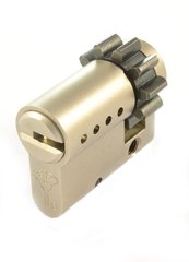 Дверной цилиндр Mul-t-lock Interactive+ HALF_K 40.5mm (31x9.5) Никель-сатин (односторонний-ключ) GCW