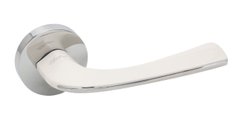 Ручка Siba модель Ledi E09 колір Білий-Хром Блискучий