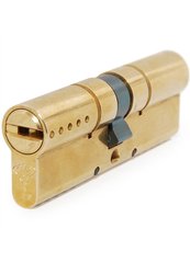 Дверний циліндр Mul-t-lock Interactive+ 100mm (35x65) Латунь (ключ-ключ)