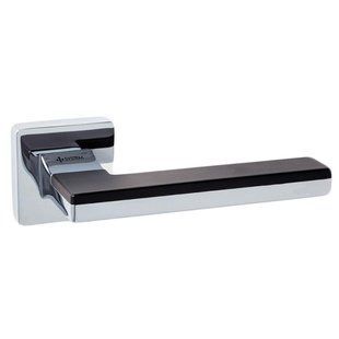 Ручка System модель Larissa 100 RO11 CR-CR/AL6 Хром \Хром \Чорные вставки