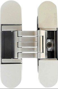 Скрытая петля Hafele K6300 хром матовый