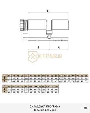 Дверний циліндр Mul-t-lock Interactive+ 100mm (40Zx60) Нікель-сатин (ключ-entr)