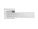 Ручки дверні на квадратній розетці MVM QOOB SLIM Z - 1320 / E20 MC матовий хром