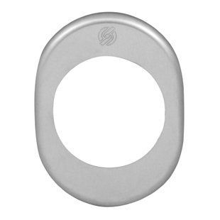 Декоративна накладка овальна Securemme 4300KCL хром d46