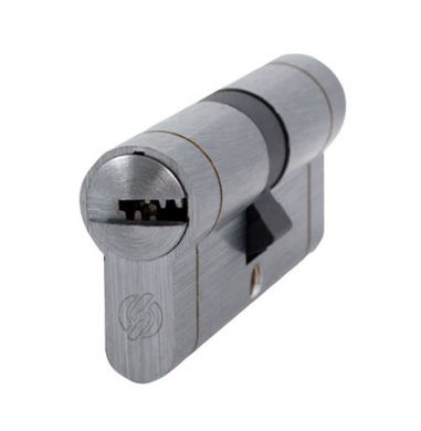 Дверний циліндр Securemme К22 35/35 мм 5кл +1 монтажний ключ матовий хром ключ / ключ