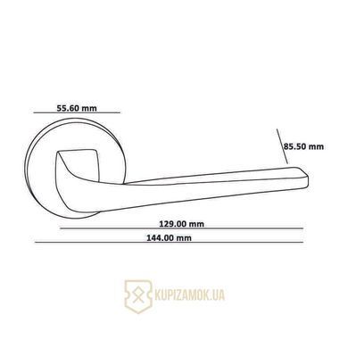 Ручки дверные ORO&ORO Forma 072-17E CP Хром полированный