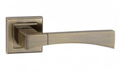 Ручки дверні на квадратній розетці MVM Tia Z - 1257 AB стара бронза