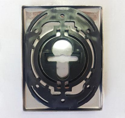 Накладка ключевая DiSec KT 3766 Нержавеющая сталь (Матовый никель)