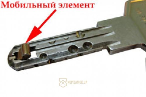 Дверной цилиндр CISA RS-3S 65-115мм (35х30) хром (ключ-шток)