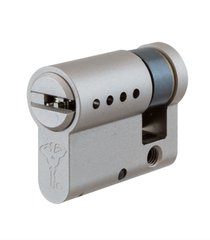 Дверний циліндр Mul-t-lock ClassicPro HALF_K 40.5mm (31x9.5) Нікель-сатин (односторонній-ключ)