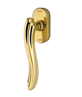 Ручка оконная Linea Cali Marina 102 латунь