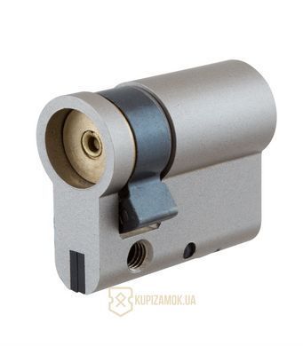 Дверной цилиндр Mul-t-lock ClassicPro HALF_K 40.5mm (31x9.5) Никель-сатин (односторонний-ключ)