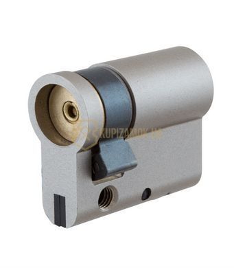 Дверний циліндр Mul-t-lock ClassicPro HALF_K 40.5mm (31x9.5) Нікель-сатин (односторонній-ключ)