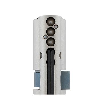Дверний циліндр Mul-t-lock ClassicPro HALF_K 40.5mm (31x9.5) Нікель-сатин (односторонній-ключ)