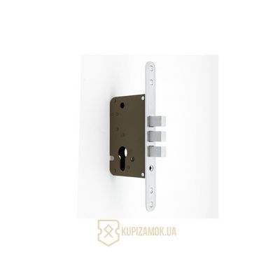 Замок межкомнатный без защелки S.A.B. Serrature 1900 Е45 OCS хром матовый