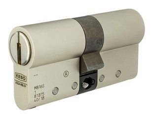 Дверной цилиндр KESO DIN MOD KK B 8000 Ω2 60 NM 30x30 CAM30 3KEY TR PETROL LONG 38mm 1828 BOX ключ - ключ