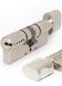 Дверной цилиндр Mul-t-lock Interactive+ 100mm (65x35T) Никель-сатин (ключ-ключ) VIP Control TO_NST