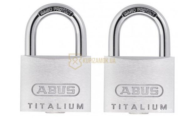 Замок навісний ABUS 726TI/40 TWIN B/PL комплект замків (2шт)