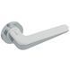 Ручки дверные GAVROCHE PALLADIUM CP/White Хром/Белый