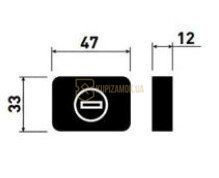 Фіксатор WC M&T Maximal 000672 SNi матовий нікель