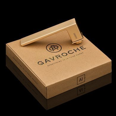 Ручки дверні GAVROCHE FERRUM X1 GoldSB Сатинове золото