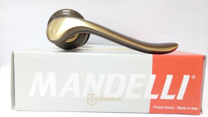 Ручки дверные Mandelli Rondo Bronza бронза\золото