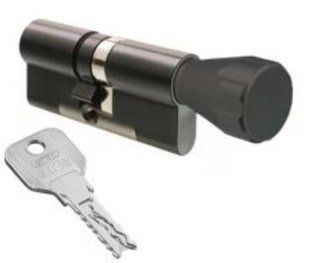 Дверной цилиндр EVVA 4KS KZ 31/31Т MP 3 ключа (ключ - тумблер)