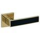 Ручки дверные GAVROCHE NIKEL Z25 Gold PVD/Black Золото/Чорный